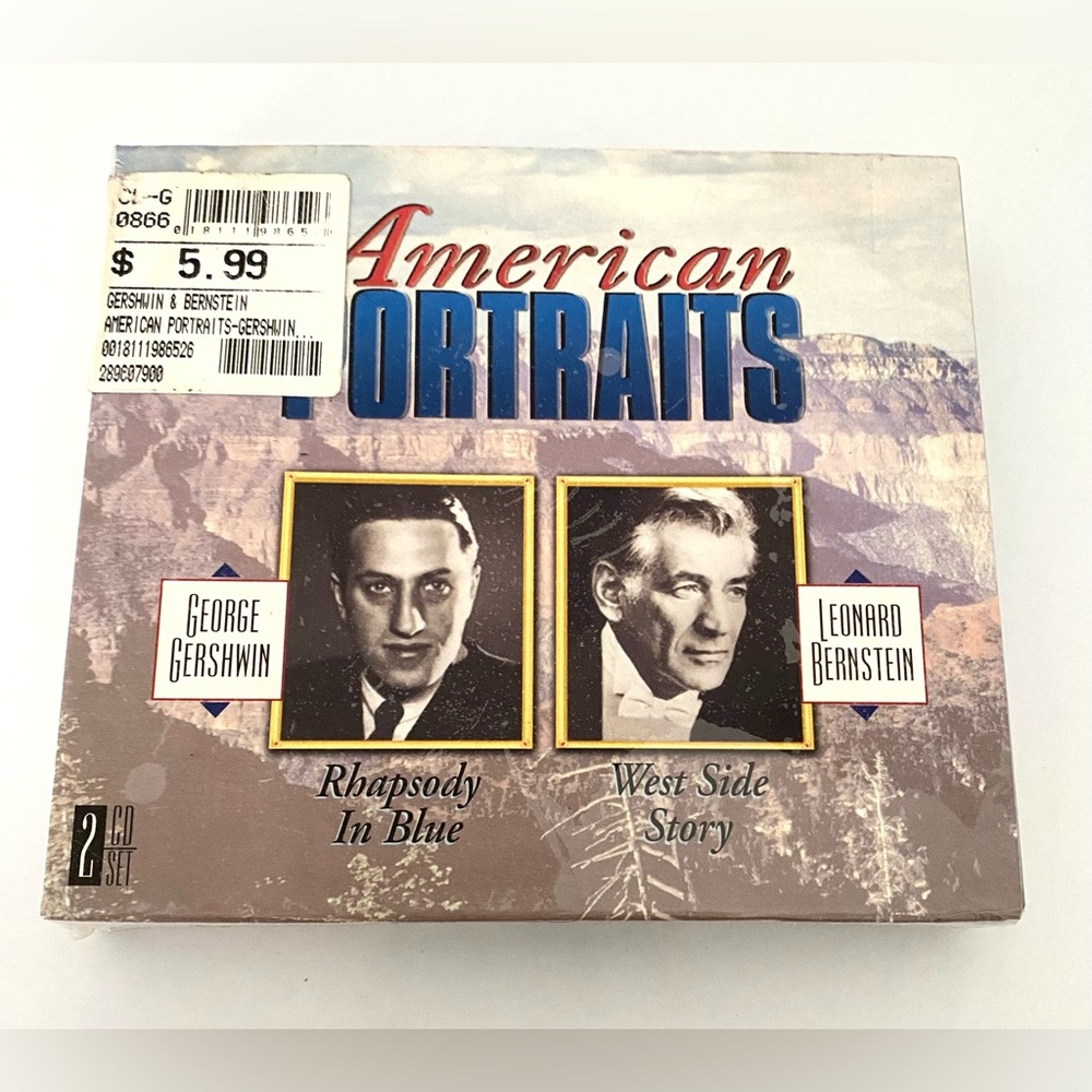 American Portraits CD Set Rhapsody In Blue' and 'West Side Story'